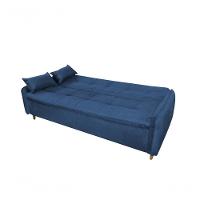 Sofá Cama Casal Reclinável Donna - Azul Light - 3