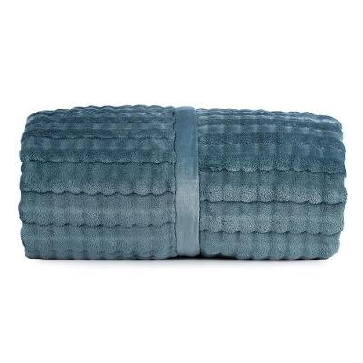 Cobertor Queen Desert Altenburg Azul Balneário