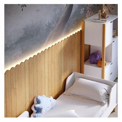 Painel Decorativo Farm Ambiente 225x109x37 Cm Freijó Com Led - Matic
