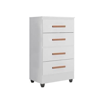 Cômoda Lite 4 Gavetas Branco Brilho - Móveis Leão