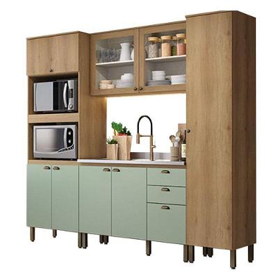 Cozinha Modulada Finesse Composição 30 Capuccino Menta - Thb