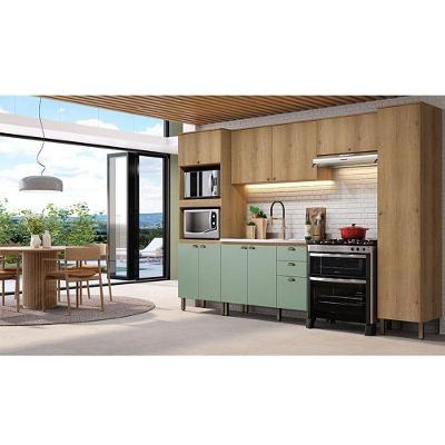 Cozinha Modulada Finesse Ambiente Composição 28 Capuccino Menta - Thb