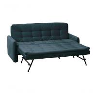 Sofá Cama Reclinável Com Cama Auxiliar - Chumbo Light - 7