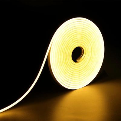 Fita De Led Neon Taschibra 8w/m Ip65 110v Cores | Valor Do Metro 3000k Luz Quente