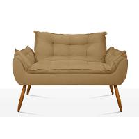 Sofá Namoradeira Opala capuccino - 8