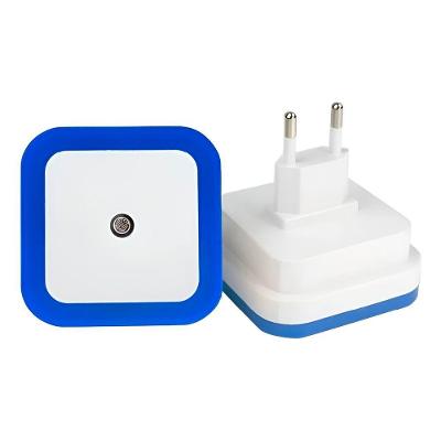 Luz Led Noturna Sensor Iluminação Automática Emergência azul