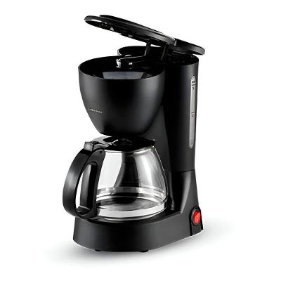 Cafeteria Elétrica Café Bebida 110V 15 Xícaras Preta Com Sistema Corta-pingos E Jarra De Vidro