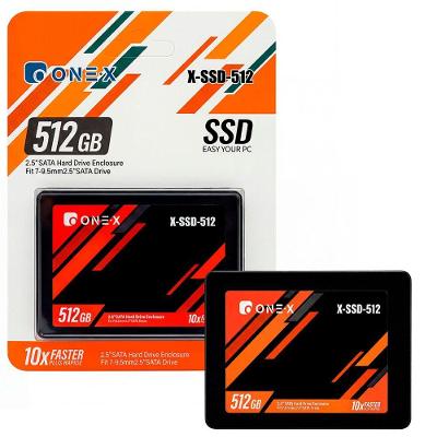 Ssd Onex 512gb, Sata Iii 6gb-s, 2.5, Leitura Até 530mb-s, Gravação Até 400mb-s - X-ssd-512