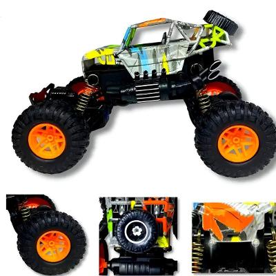 Carrinho Off Road Controle Remoto 1:18 – Potência, Aderência E Diversão Em Qualquer Terreno amarelo
