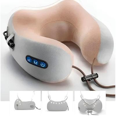 Travesseiro Almofada Massagem Pescoço Alivia Tensão - Seu Massagista Pessoal Portátil