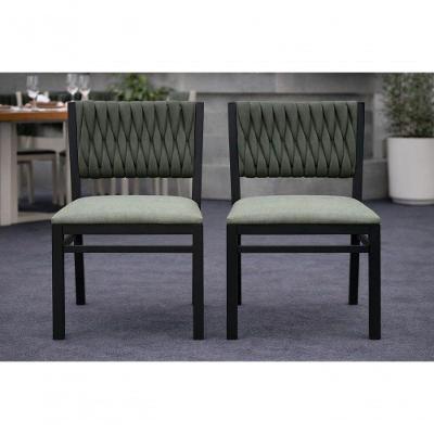 Kit 2 Cadeiras Externa Corda Náutica Verde Pto Milon Solare