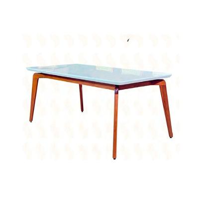 Mesa De Jantar Madeira Maciça - Jade-2,20x1,10m - Art Salas