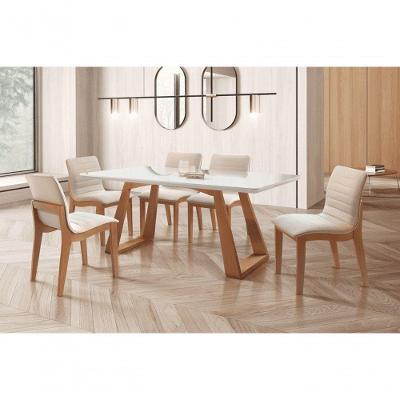 Sala De Jantar 6 Cadeiras 1,80x0,90m Dallas Star Móveis