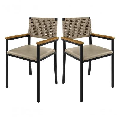 Cadeiras Para área Gourmet Com Braço - Madri Paonanda Decor