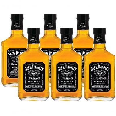 Whisky Jack Daniels 200ml 06 Unidades