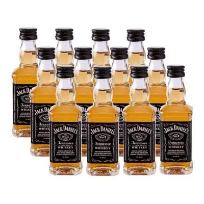 Miniatura Mini Whisky Jack Daniels 50ml 12 Unidades