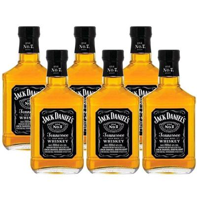 Whisky Jack Daniels 200ml 06 Unidades