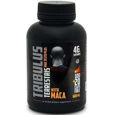 Tribulus Terrestris Com Maca 120 Cápsulas Nutrition Neutro