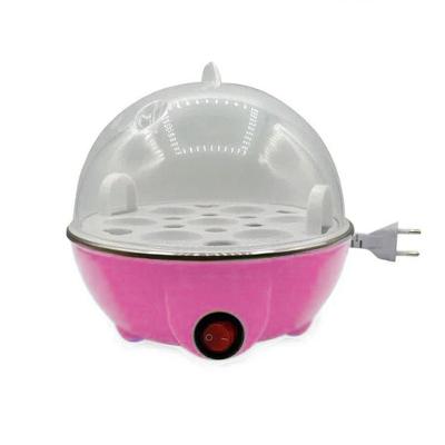 Cozedor Elétrico A Vapor Ovos Egg Cooker Prático, Rápido E Preciso - 110V rosa