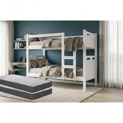 Beliche Jaspe Branca Com 02 Colchões D33 14cm