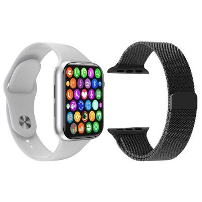 Kit 1 Smartwatch Iwo 8 Lite Plus + 1 Pulseira Extra Branco