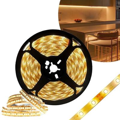 Fita Led Rolo 5m 300 Leds Silicone Iluminação Decoração - Ideal Para Criar Atmosferas Aconchegantes E branco Quente