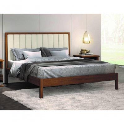 Cama Casal Estofada Maciça 1,40 Lisboa Móveis Montanhês