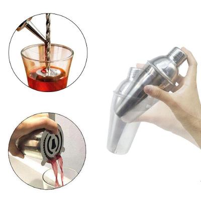 Kit Barman Coqueteleira Profissional 500ml 11 Peças Inox Caipirinha Drinks