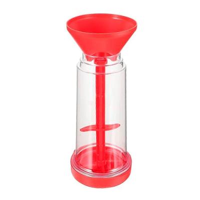 Tapioqueira Peneira Polvilhador Armazenar Utensilio - Armazene E Prepare Tapiocas Perfeitas Sem Sujeira Vermelho