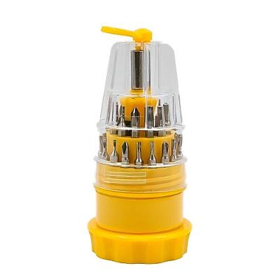 Kit Chaves De Precisão 31 Em 1 Com Cabo Emborrachado – Ideal Para Eletrônicos E Reparos Delicado Consertos