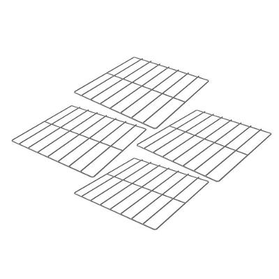 Kit 4 Grades Cromadas 35x35 Para Fornos Prp-004/008 Fcsb4e Fcv35 - Progás