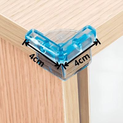 Protetor De Quina Mesa 4 Unidades Em Silicone Transparente – Segurança Para Móveis E Ambientes Domésticos