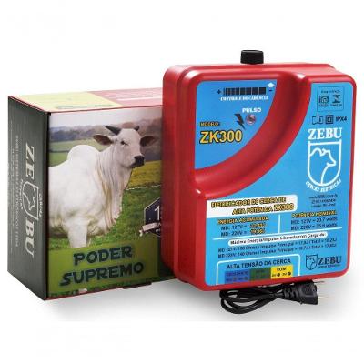 Eletrificador De Cercas Elétricas Para Grandes Propriedades Zk300 220v - Zebu 2420-1 220v
