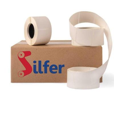 Etiqueta Térmica Adesiva 40x40mm Branca (caixa Com 36 Rolos) - Silfer