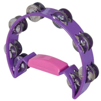 Pandeiro Infantil Meia Lua Lilás N3 Spanking 112727