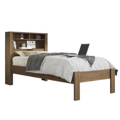 Cama Solteiro Invicta Com Baú Jatobá - Santos Andirá Jatobá