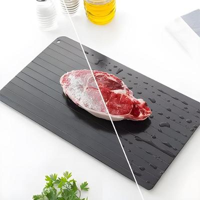 Tábua De Alumínio Especial Antiaderente Acelera O Descongelamento Carne Legumes E Frutas