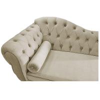 Diva Recamier Diana 160cm Lado Direito Linho -   Bege - 3