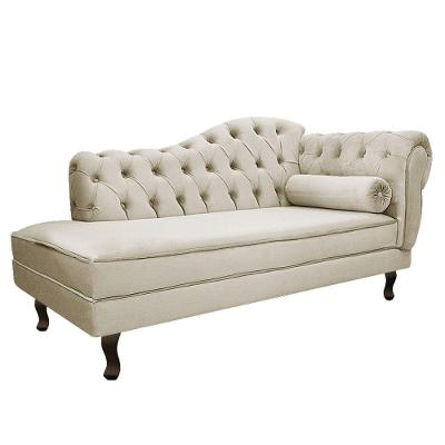 Diva Recamier Diana 160cm Lado Esquerdo Linho -   Bege