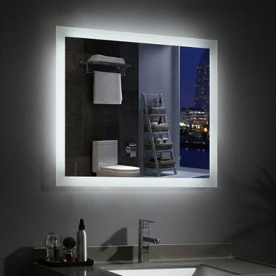 Espelho Quadrado 70x70 Led Frio Borda Infinita Touch Luxo Frio