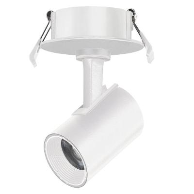 Spot Led Direcionável Foxlux Bivolt 12w 3000k Branco Embutir