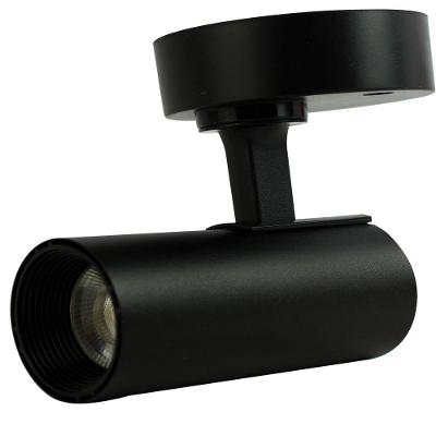 Spot Led Direcionável Foxlux Bivolt 7w 3000k Preto Sobrepor