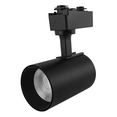 Spot Led Para Trilho Foxlux 7w 3000k Bivolt Preto