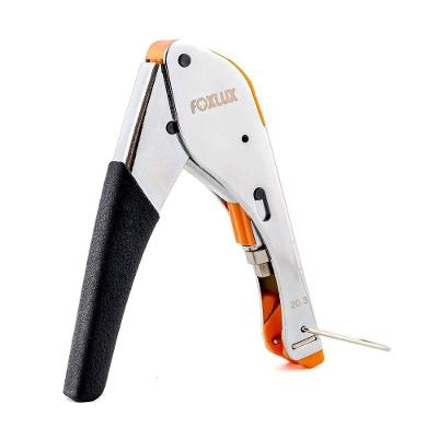 Alicate Crimpador Foxlux Rg6 Rg59 Coaxial Tv Cftv