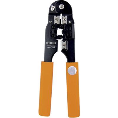 Alicate Crimpador Foxlux Acr1 N8 Com Plug Rj-45