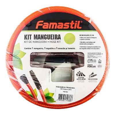 Mangueira Trançada Famastil 20m Esguicho + Conector