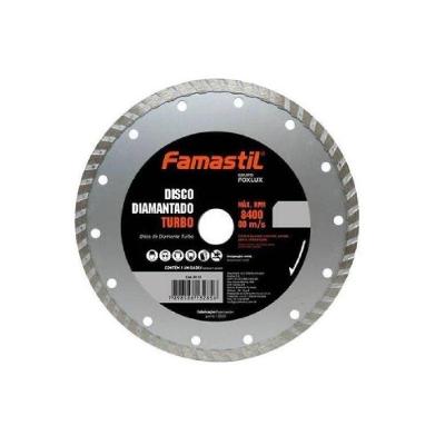 Disco Diamantado Famastil 4.3x8pol 110mmx20mm Turbo