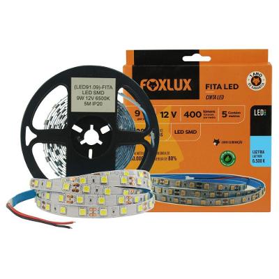 Fita Led Foxlux Smd Ip20 9w 6500k 12v 5m