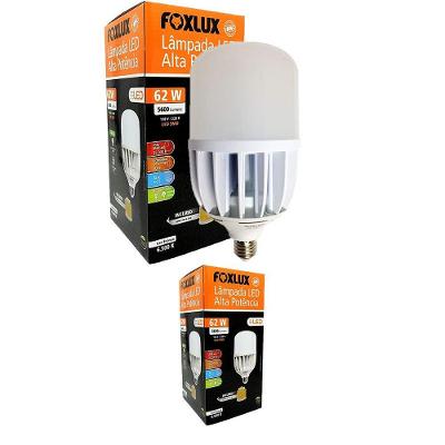 Kit 2 Lâmpada Led De Alta Potência Foxlux 62w 6500k Bivolt