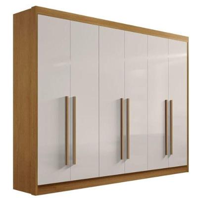 Guarda Roupa Casal 6 Portas 7 Gav New Athos-cin/off - D'doro